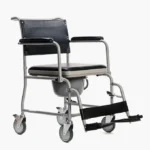 Toaletna invalidska kolica COMMODE sa čeličnim okvirom i sanitarnoj posudi