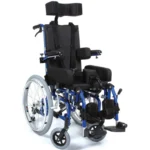 BACZUS RELAX aluminijumska dečija invalidska kolica sa sklopivim aluminijumskim ramom i podesivim naslonom