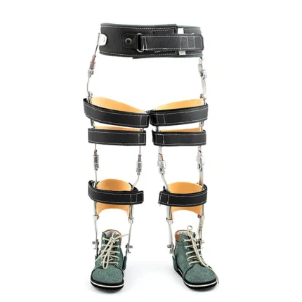 VISOKI APARAT sa pelvičnim pojasom, kočnicama u kuku i kolenu i Perštajn zglobom