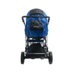 JUNIOR dečija invalidska kolica u plavoj boji zadnji prikaz - Ortopedija Una