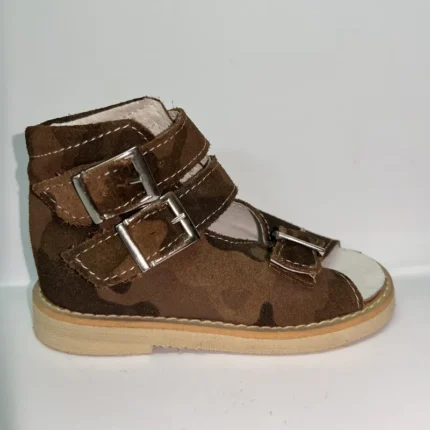 Maskirna camo sandala za dečake sa 3 kaiša - Ortopedija Una