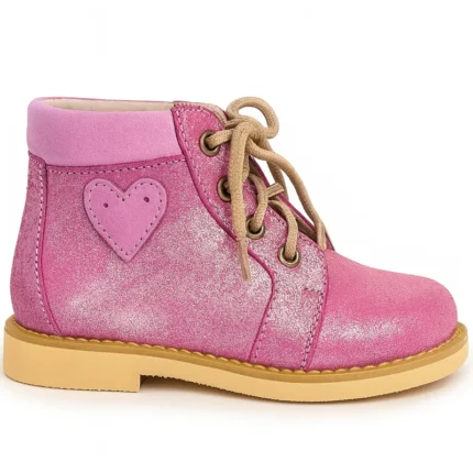 Ortopedske cipele sa bež pertlama i motivima