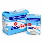 PELENE ZA ODRASLE INCOFORM, plavo pakovanje, L veličina